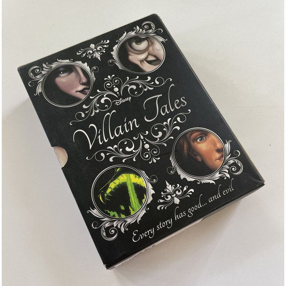 Set of 4 Disney Villain Tales by Serena Valentino Paperback Books - Picture 1 of 13